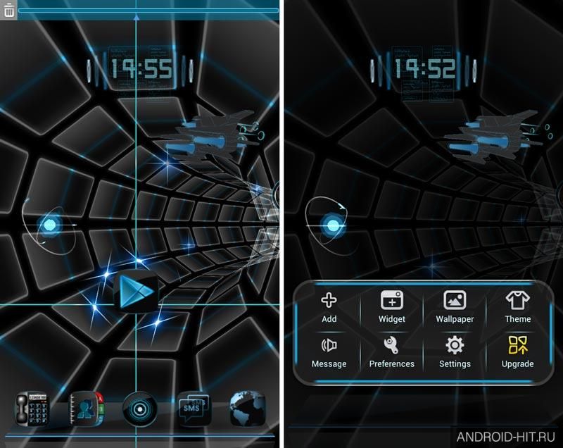 Скриншот Time Battle Next 3D Theme на андроид