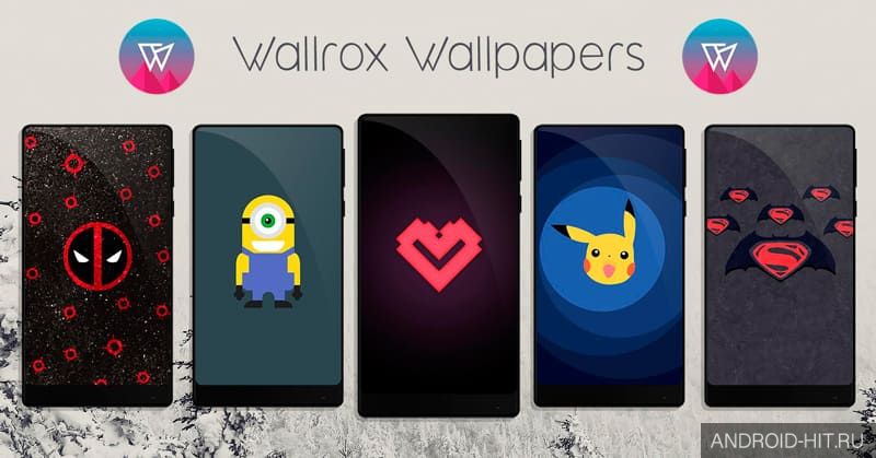 Скриншот Wallrox Wallpapers на андроид