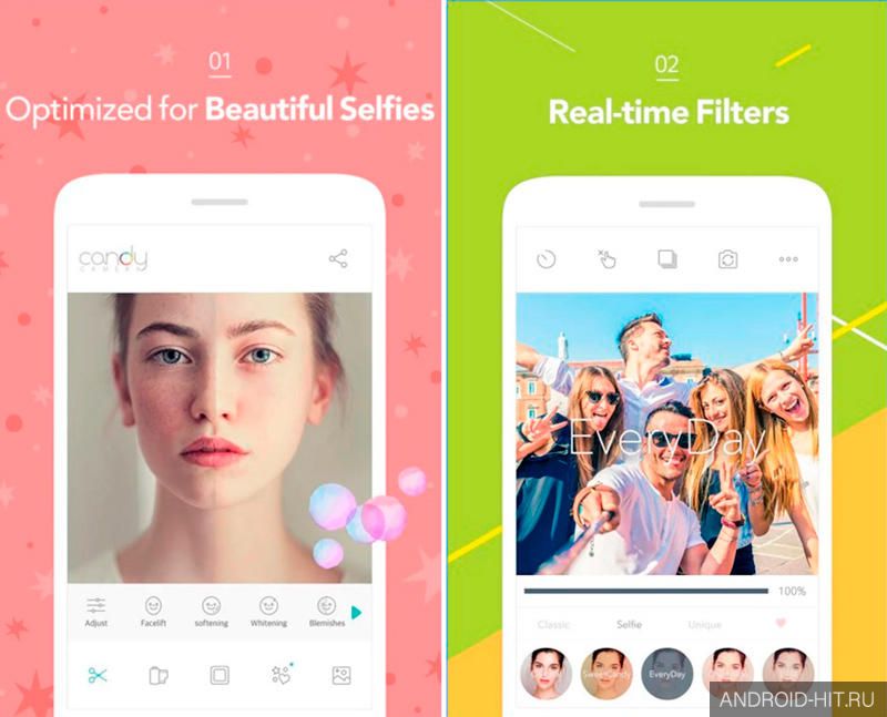 Скриншот Candy Camera - Selfie Selfies на андроид Скриншот Candy Camera - Selfie Selfies на андроид
