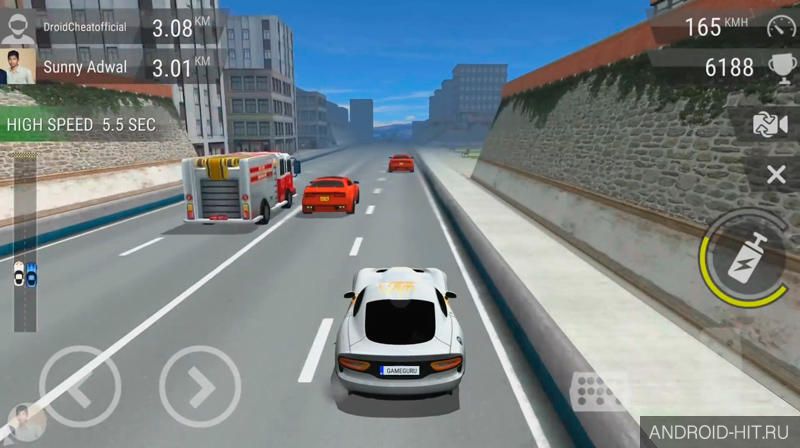 Скриншот Racing Fever на андроид