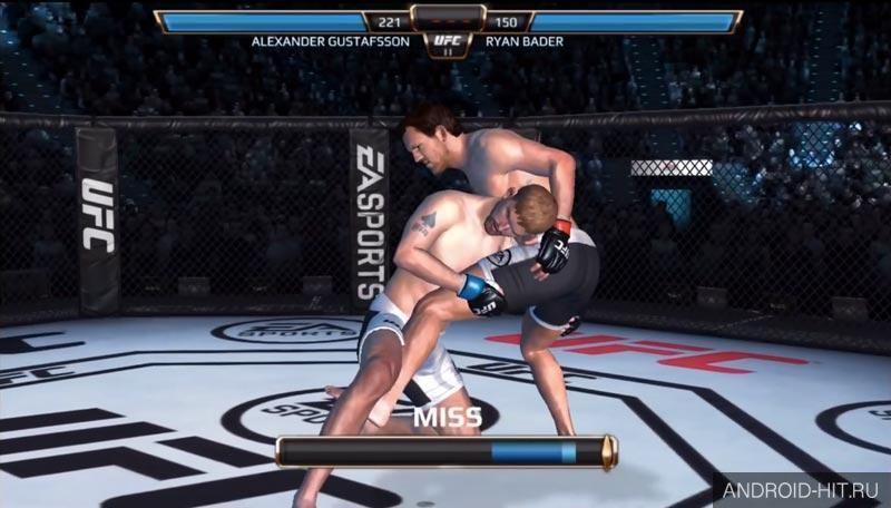 Скриншот EA Sports UFC на андроид Скриншот EA Sports UFC на андроид