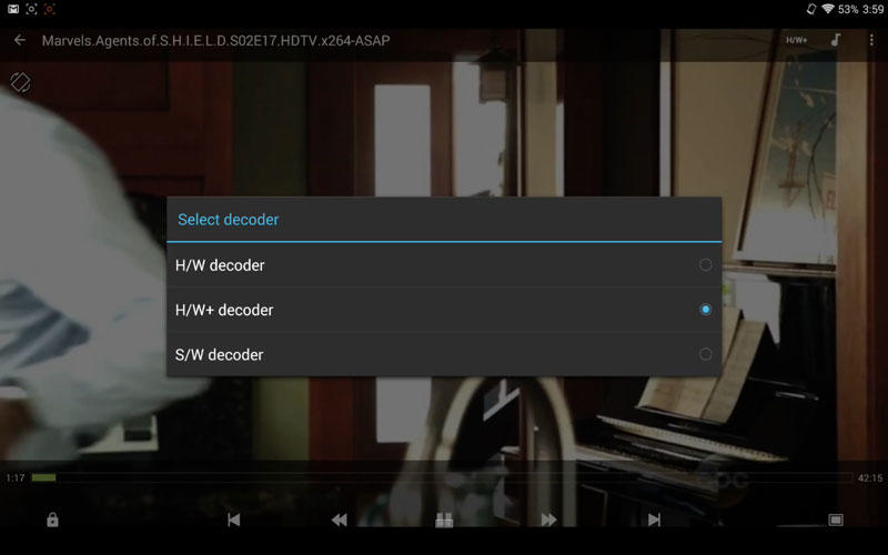 Скриншот MX Player Pro на андроид