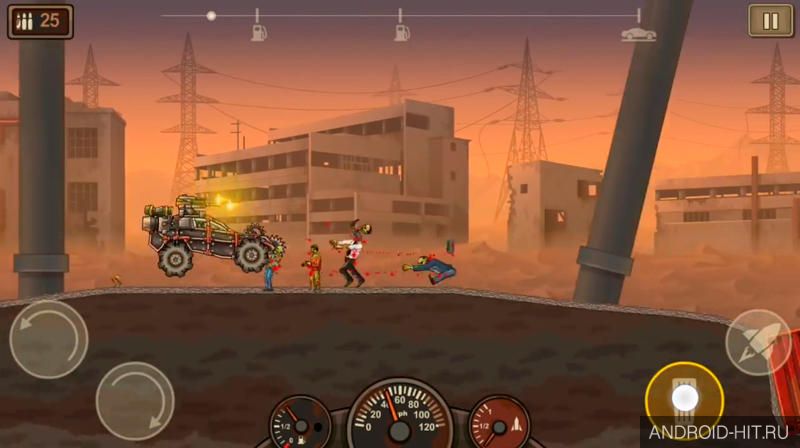 Скриншот Earn to Die 2 на андроид