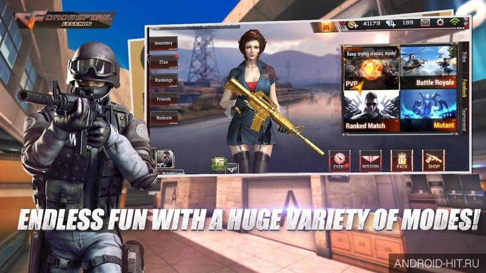Скриншот CrossFire: Legends на андроид