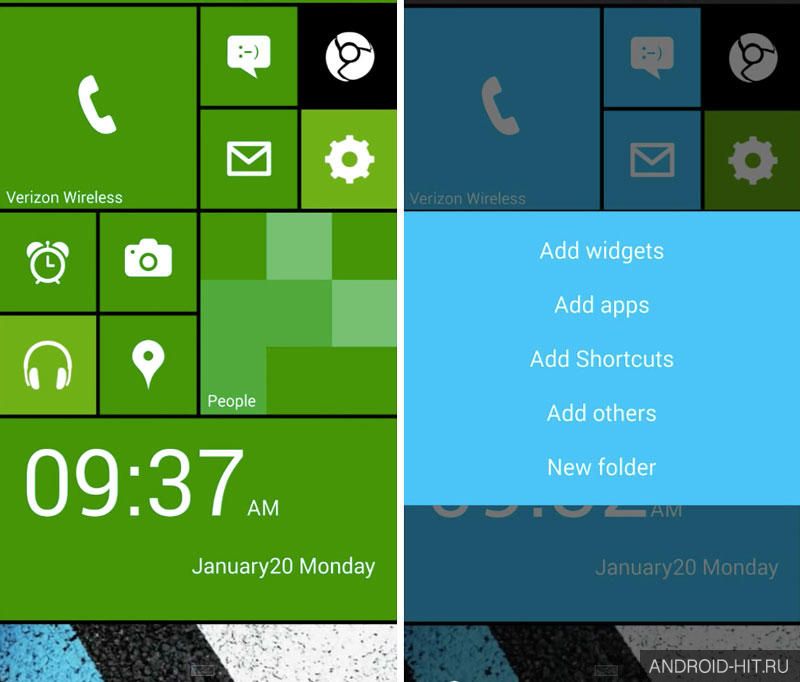 Скриншот Launcher 8 на андроид Скриншот Launcher 8 на андроид