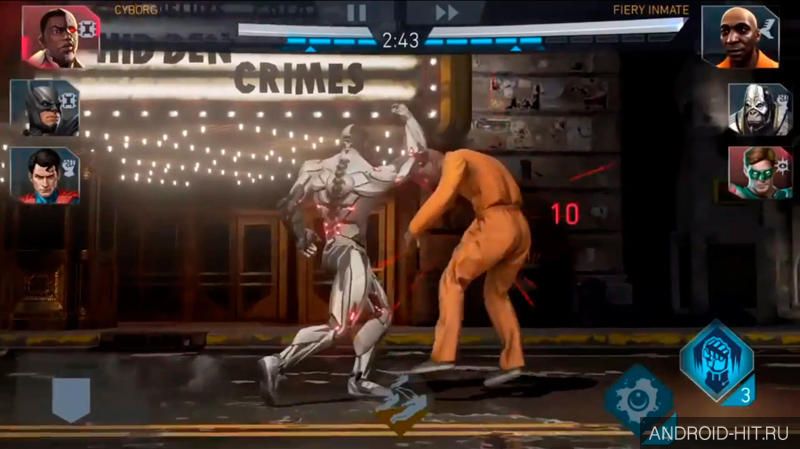 Скриншот Injustice 2 на андроид Скриншот Injustice 2 на андроид