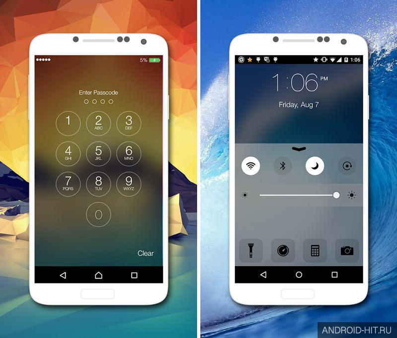 Скриншот Lock Screen OS 9 на андроид