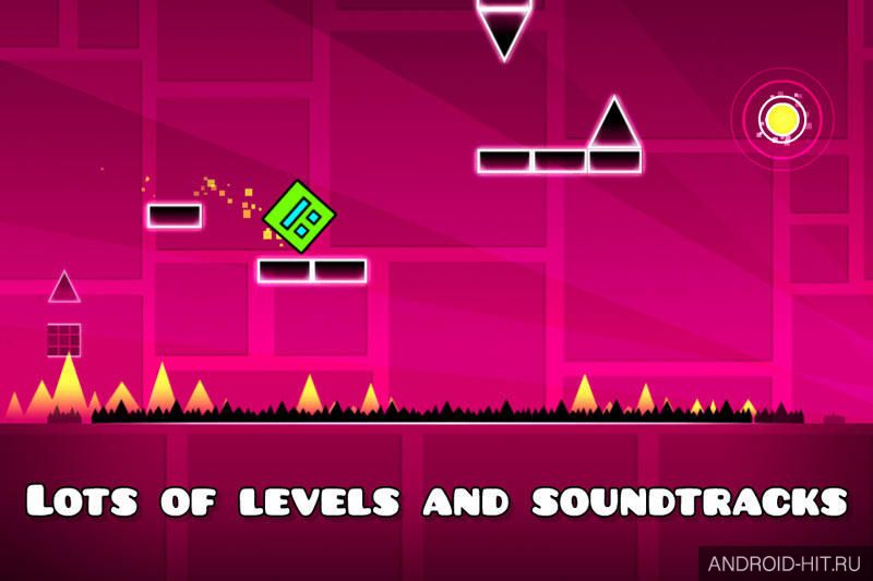 Скриншот Geometry Dash на андроид