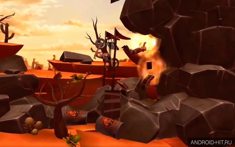 Скриншот Trials Frontier на андроид Скриншот Trials Frontier на андроид