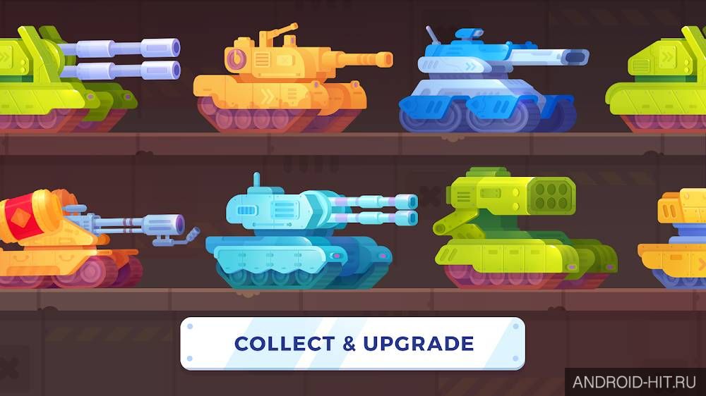 Скриншот Tank Stars на андроид Скриншот Tank Stars на андроид