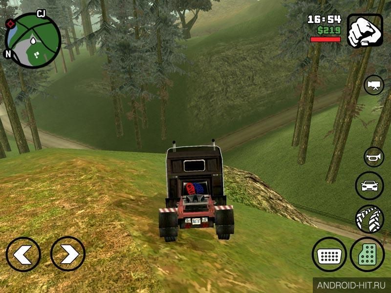 Скриншот GTA San-Andreas на андроид