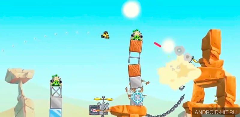 Скриншот Angry Birds Star Wars II на андроид