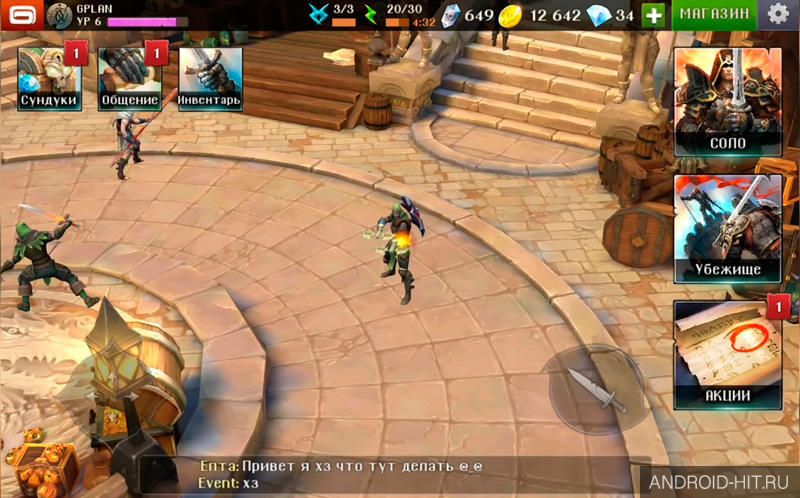 Скриншот Dungeon Hunter 5 на андроид