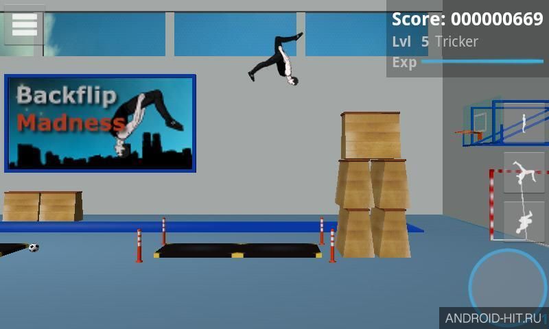 Скриншот Backflip Madness на андроид Скриншот Backflip Madness на андроид