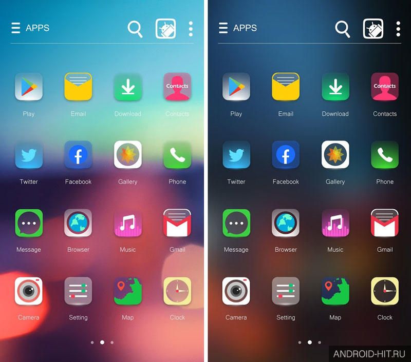 Скриншот Miracle GO Launcher Theme на андроид