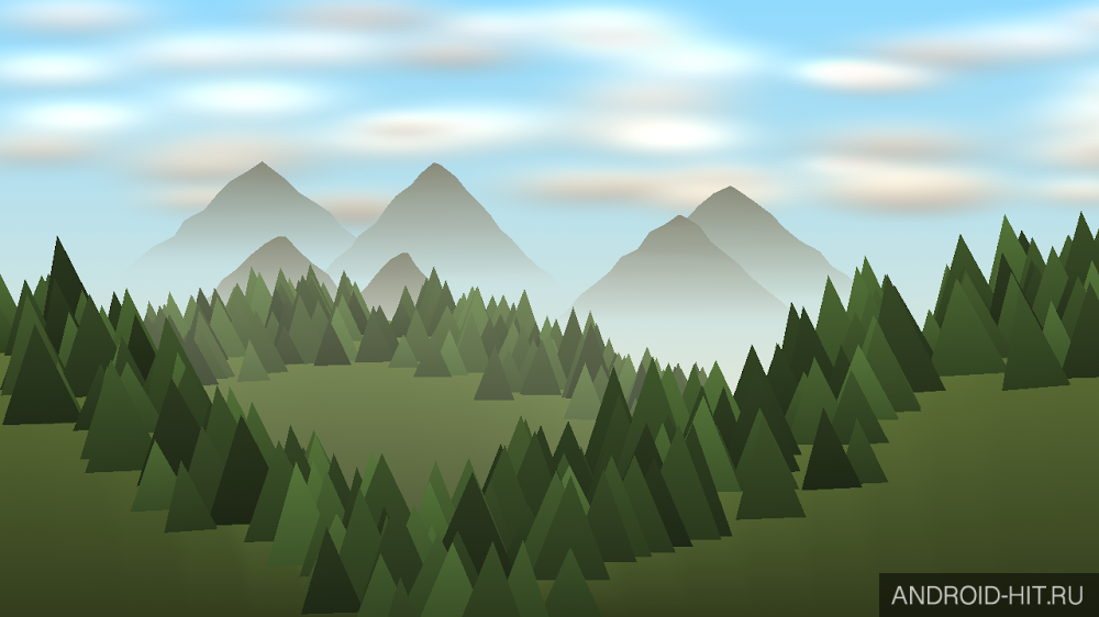 Скриншот Forest Live Wallpaper на андроид Скриншот Forest Live Wallpaper на андроид