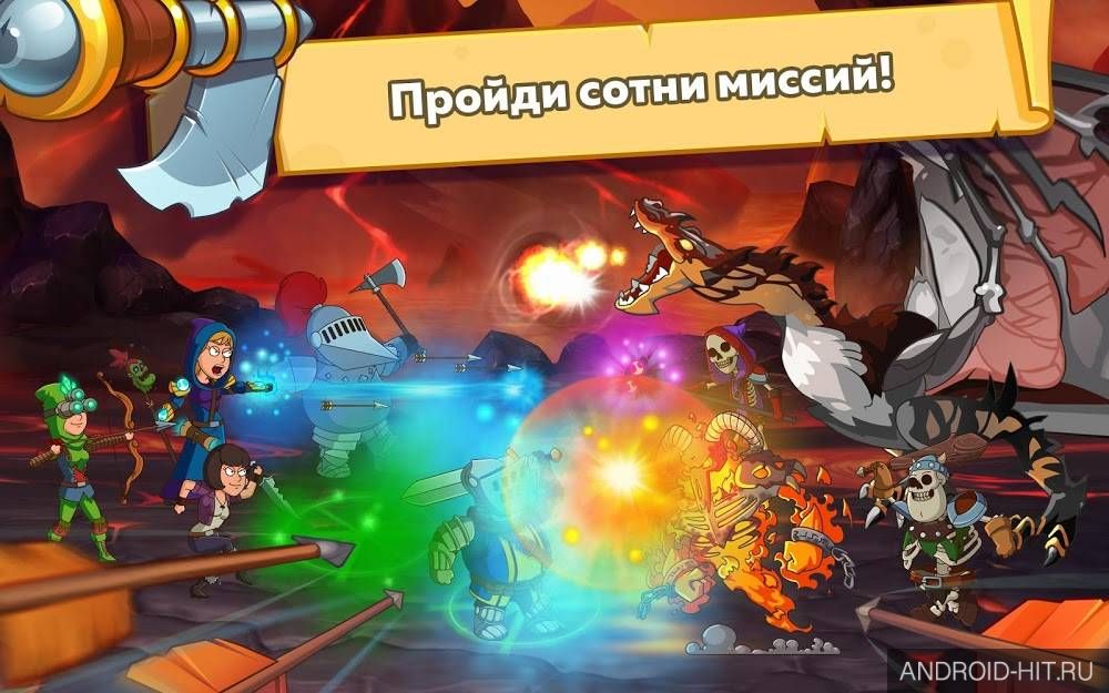 Скриншот Hustle Castle на андроид Скриншот Hustle Castle на андроид
