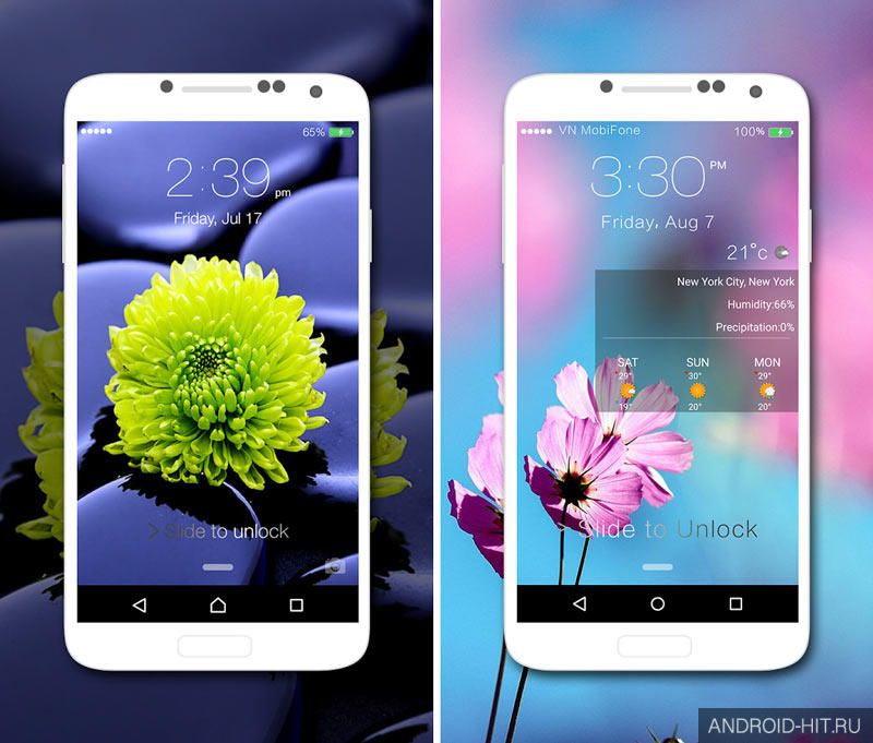 Скриншот Lock Screen OS 9 на андроид