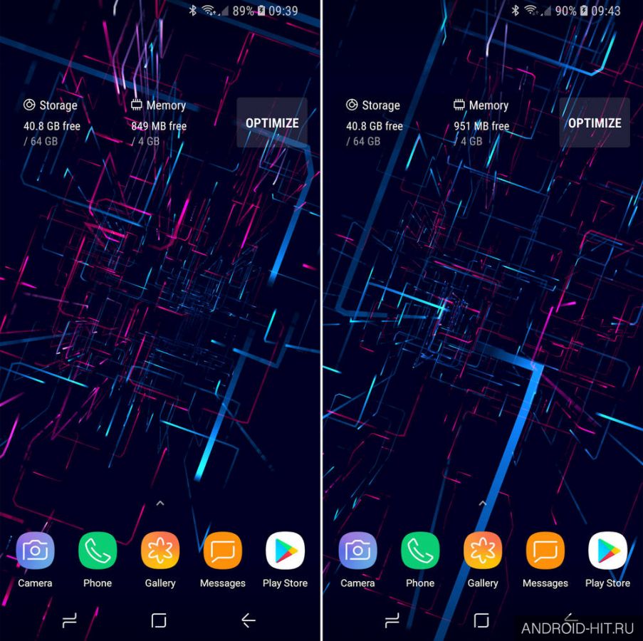Скриншот NEOLINE LiveWallpaper на андроид