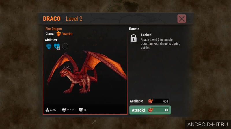 Скриншот War Dragons на андроид Скриншот War Dragons на андроид