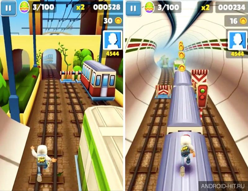 Скриншот Subway Surfers на андроид