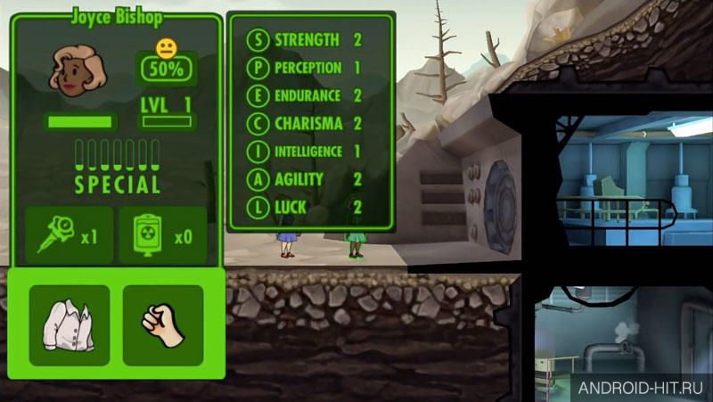 Скриншот Fallout Shelter на андроид Скриншот Fallout Shelter на андроид