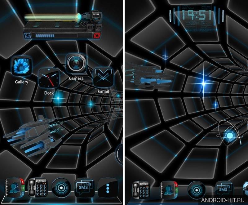Скриншот Time Battle Next 3D Theme на андроид