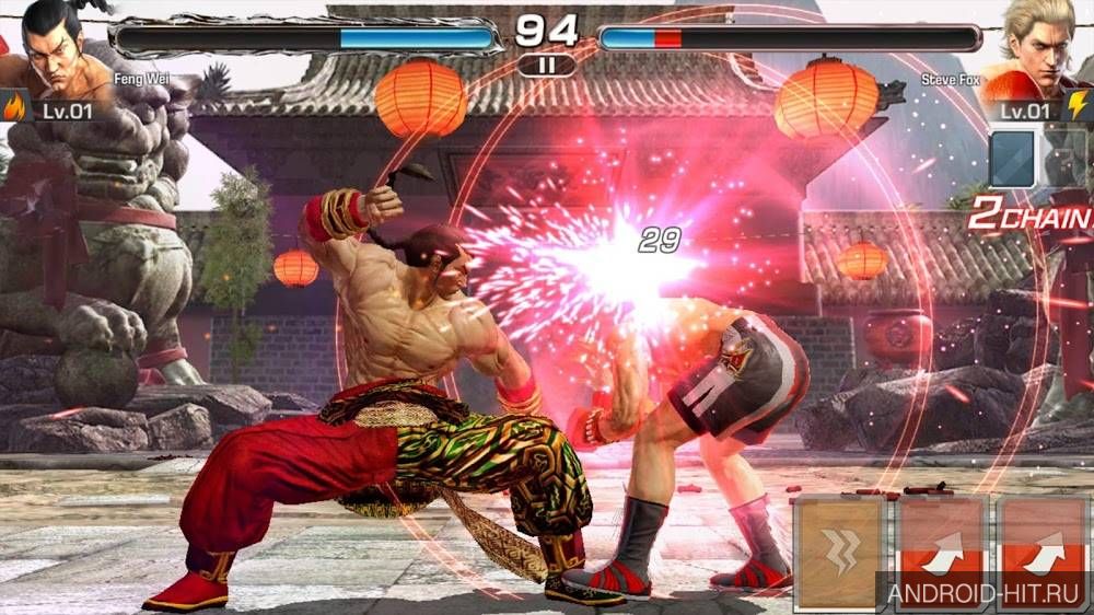 Скриншот TEKKEN на андроид