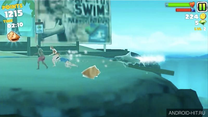 Скриншот Hungry Shark Evolution на андроид