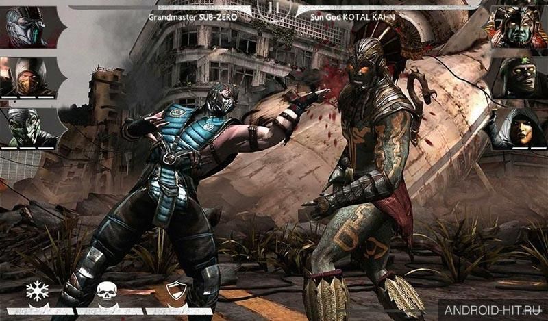 Скриншот MORTAL KOMBAT X на андроид