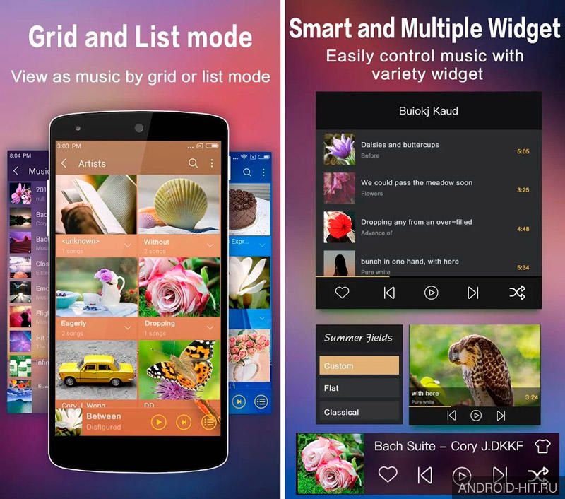 Скриншот Music Player - аудио плеер на андроид Скриншот Music Player - аудио плеер на андроид