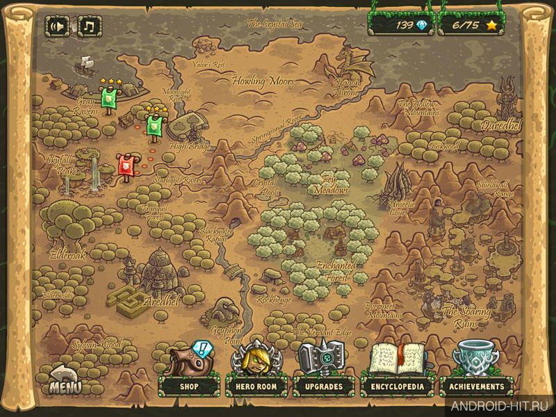 Скриншот Kingdom Rush Origins на андроид