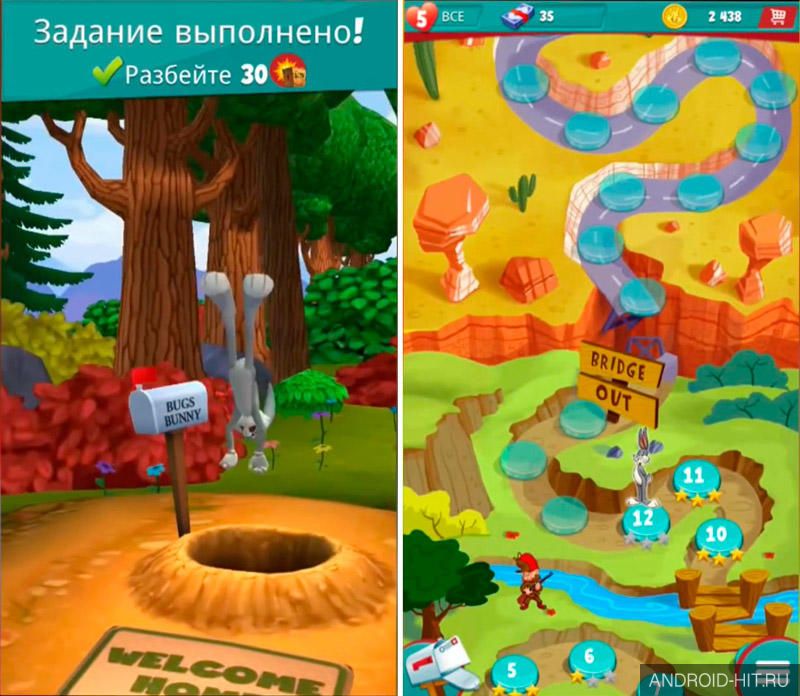 Скриншот Looney Tunes Dash! на андроид Скриншот Looney Tunes Dash! на андроид
