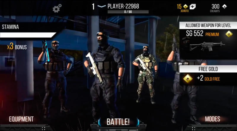 Скриншот Modern Strike Online на андроид