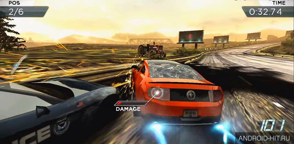 Скриншот NFS Most Wanted на андроид