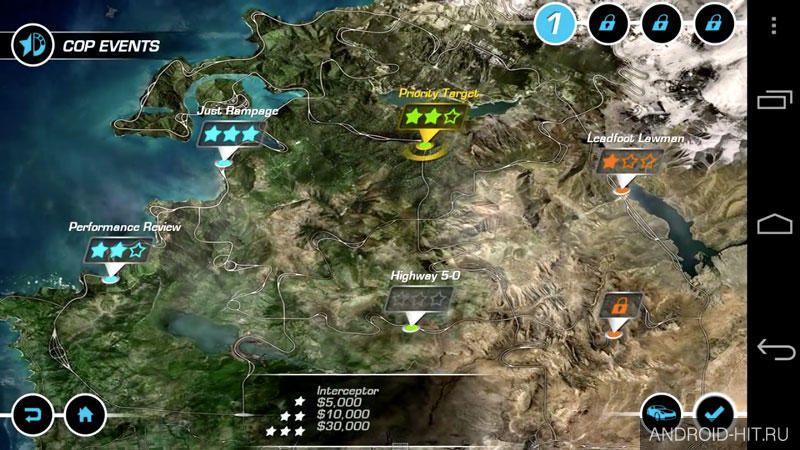 Скриншот NEED FOR SPEED Shift на андроид Скриншот NEED FOR SPEED Shift на андроид