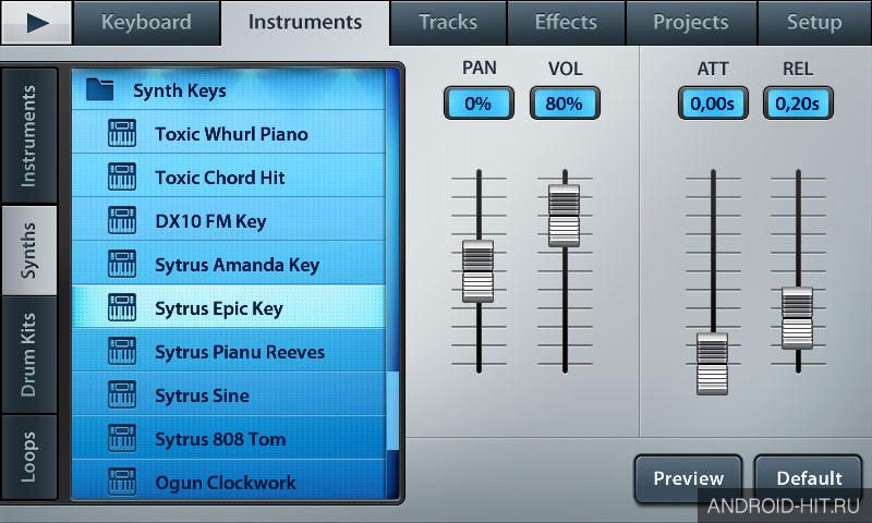 Скриншот FL Studio Mobile на андроид