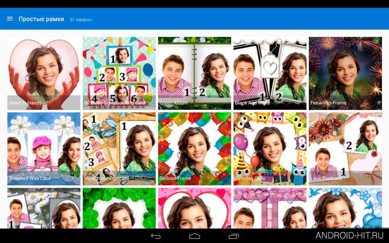 Скриншот Photo Lab на андроид Скриншот Photo Lab на андроид