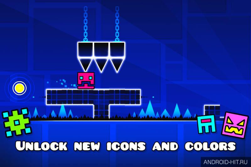 Скриншот Geometry Dash на андроид