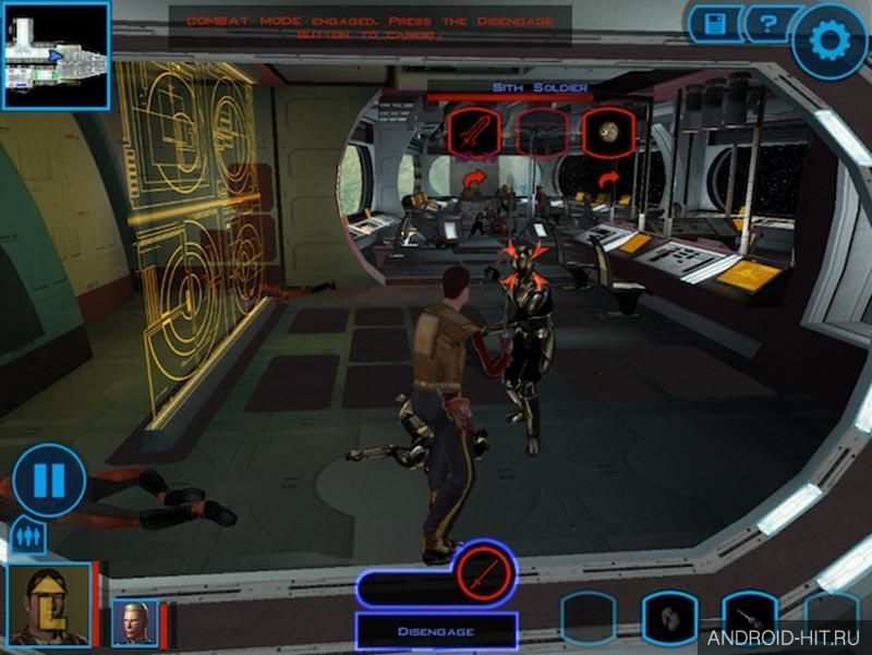 Скриншот Star Wars: KOTOR на андроид
