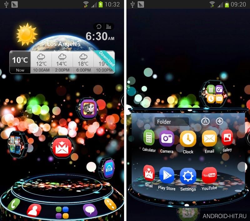 Скриншот Color Next Launcher 3D Theme на андроид Скриншот Color Next Launcher 3D Theme на андроид