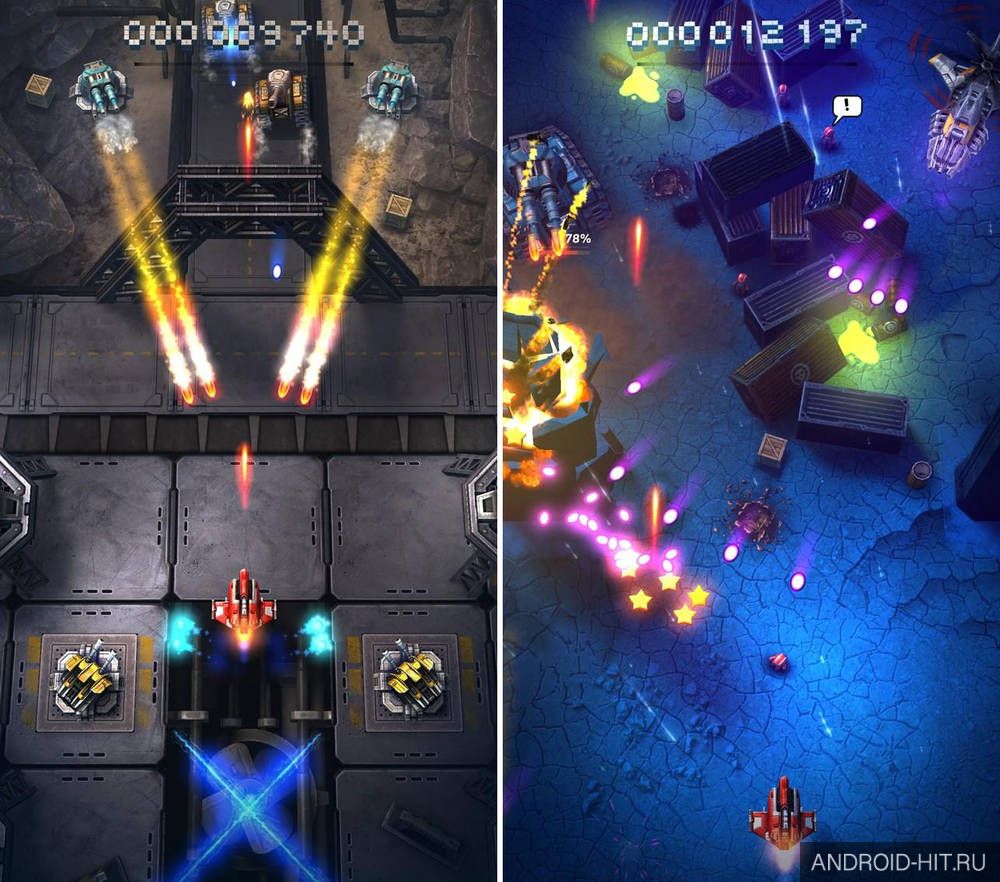 Скриншот Sky Force Reloaded на андроид