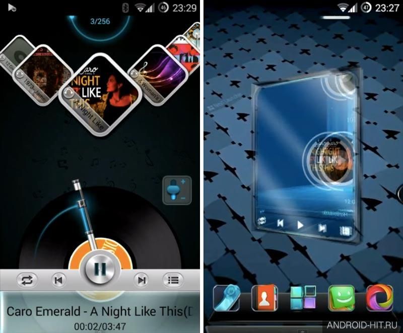 Скриншот Next Launcher 3D Shell на андроид