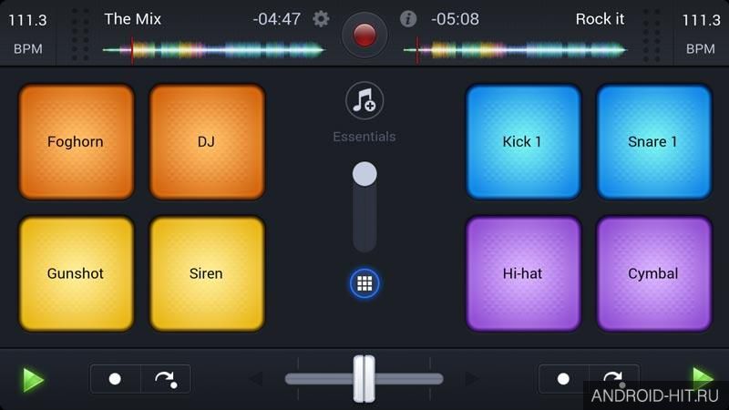 Скриншот djay 2 на андроид Скриншот djay 2 на андроид