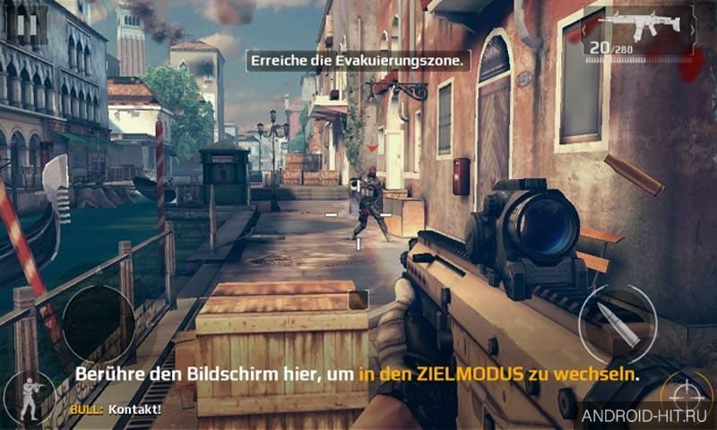 Скриншот Modern Combat 5: Blackout на андроид Скриншот Modern Combat 5: Blackout на андроид