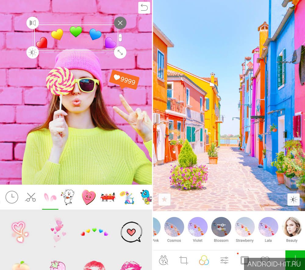 Скриншот LINE Camera на андроид