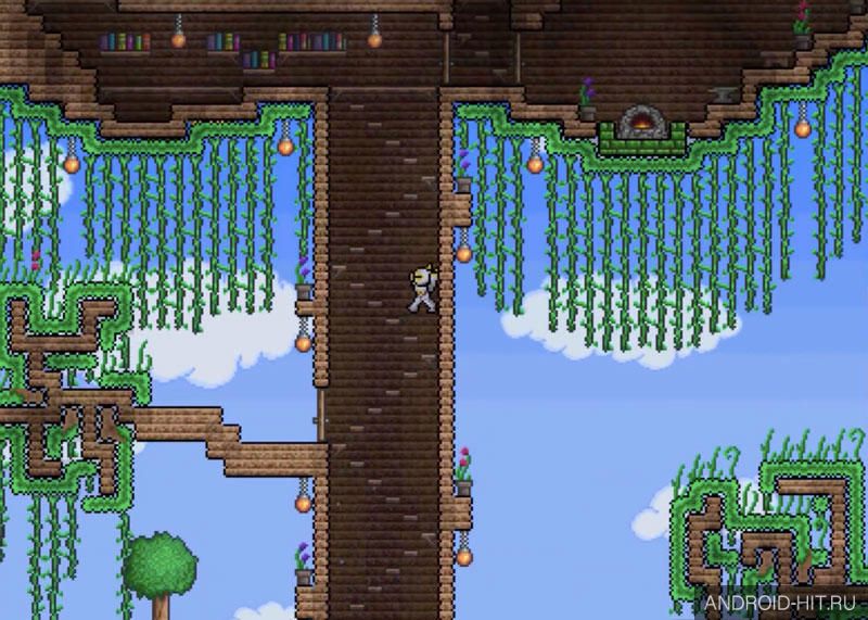 Скриншот Terraria на андроид Скриншот Terraria на андроид