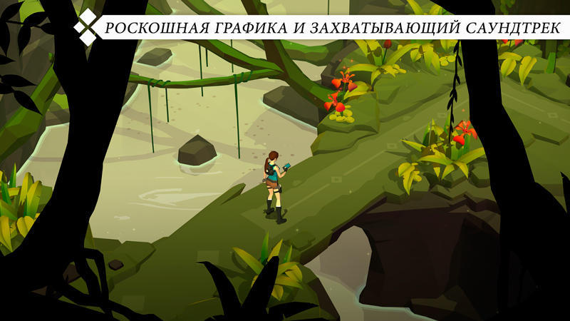 Скриншот Lara Croft GO на андроид