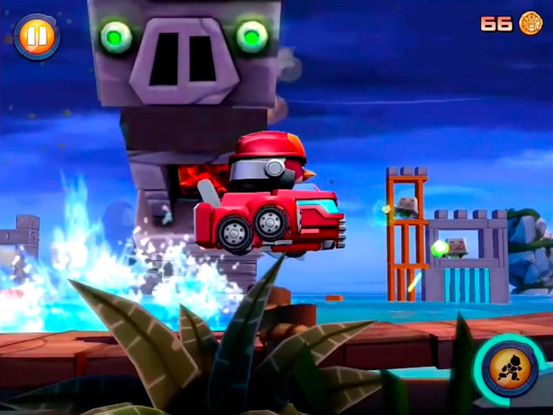 Скриншот Angry Birds Transformers на андроид