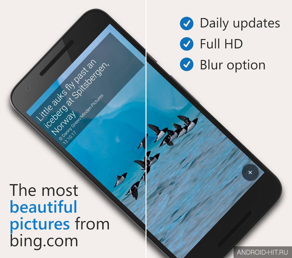 Скриншот DailyPic — Bing Wallpaper на андроид